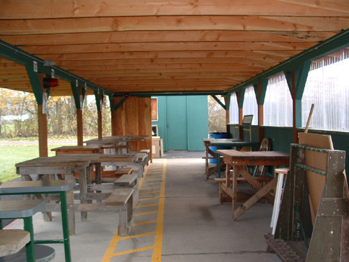 Shooting Stations At The 100 Yard Range