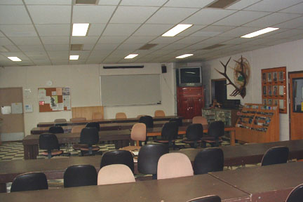 Clubhouse meeting and classroom facilities.